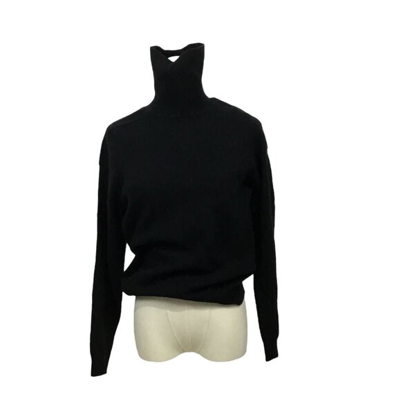 LE 31 Black Turtle Neck Top - Picture 2 of 4